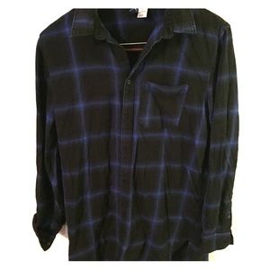 *3/$25*w/BUNDLE! LONG Plaid Button Down